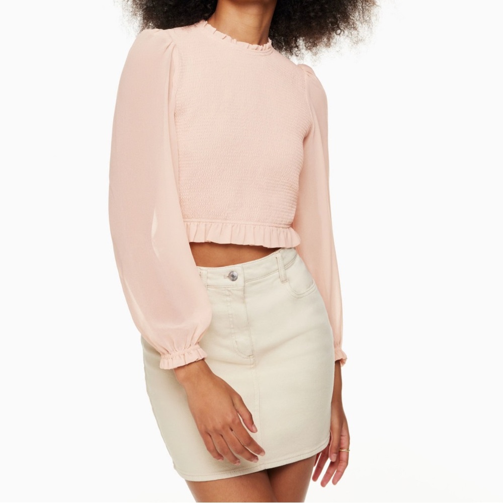 Wilfred Tempest Blouse -Size M-Coral Blush -NWT